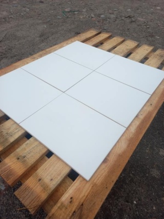 PŁYTKA ŚCIENNA BIAŁA MAT 25X33 GAT.1